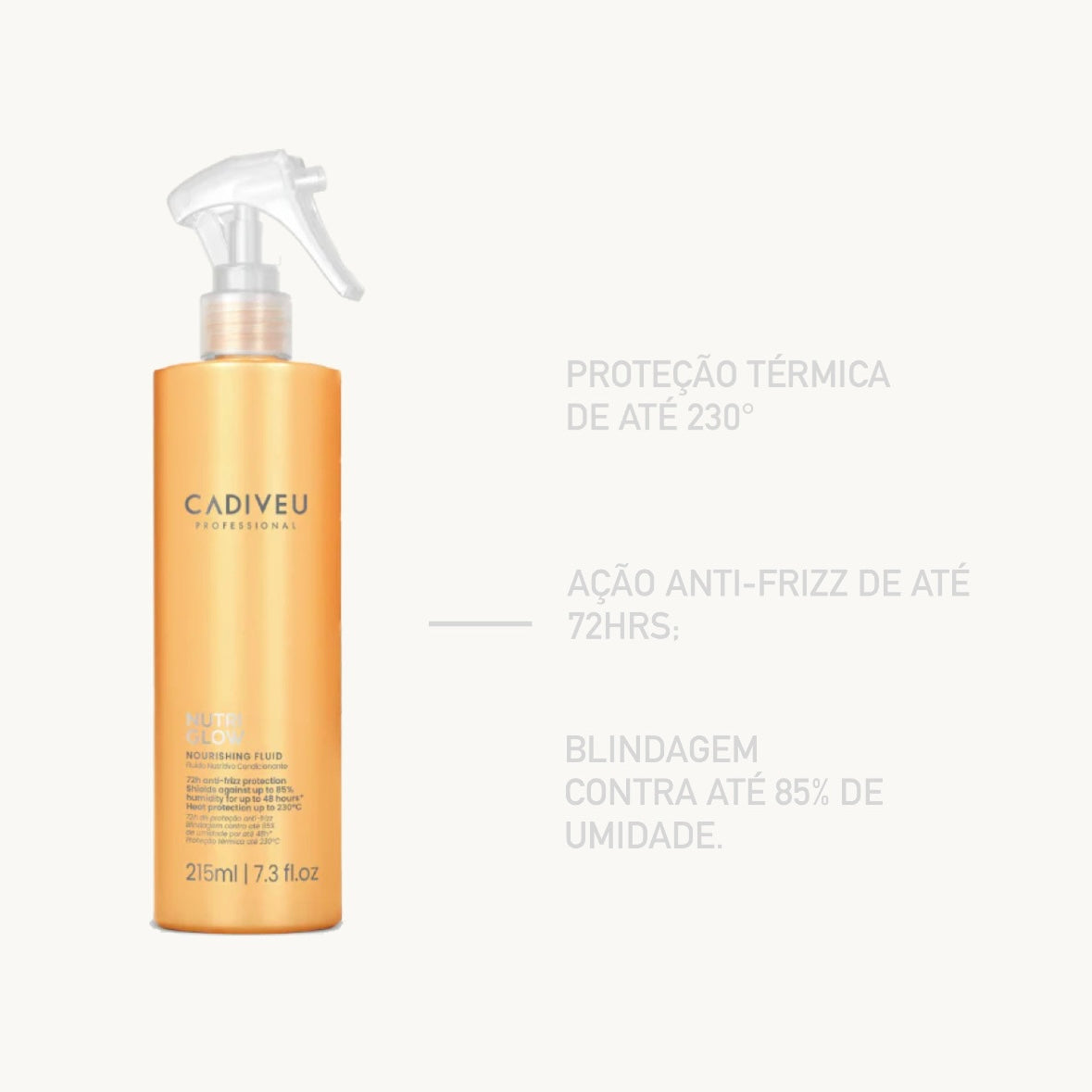 Cadiveu Professional Nutri Glow Fluido Nutritivo 215ml
