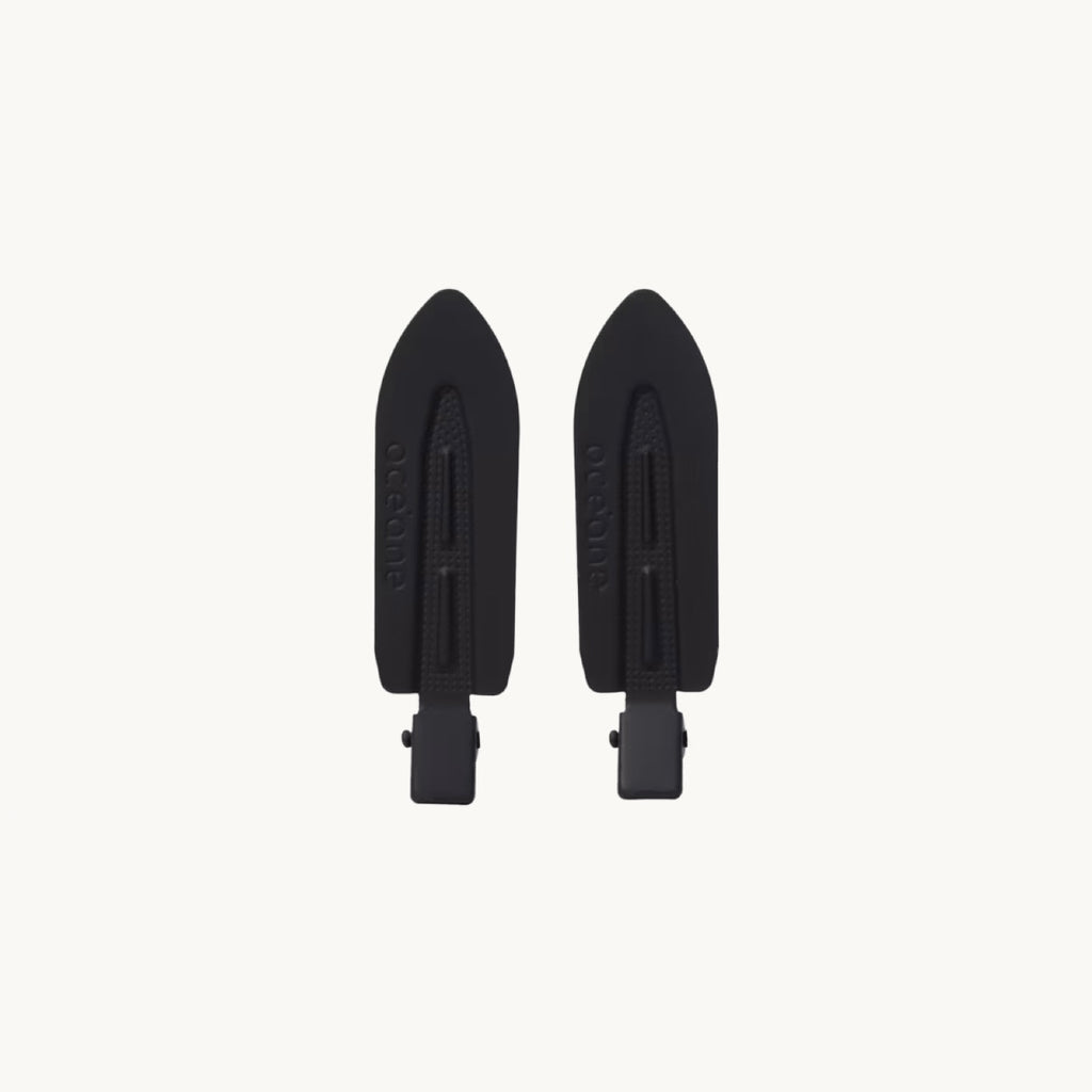 Kit Océane Presilhas de Cabelo Preto Duo (2 Unidades)