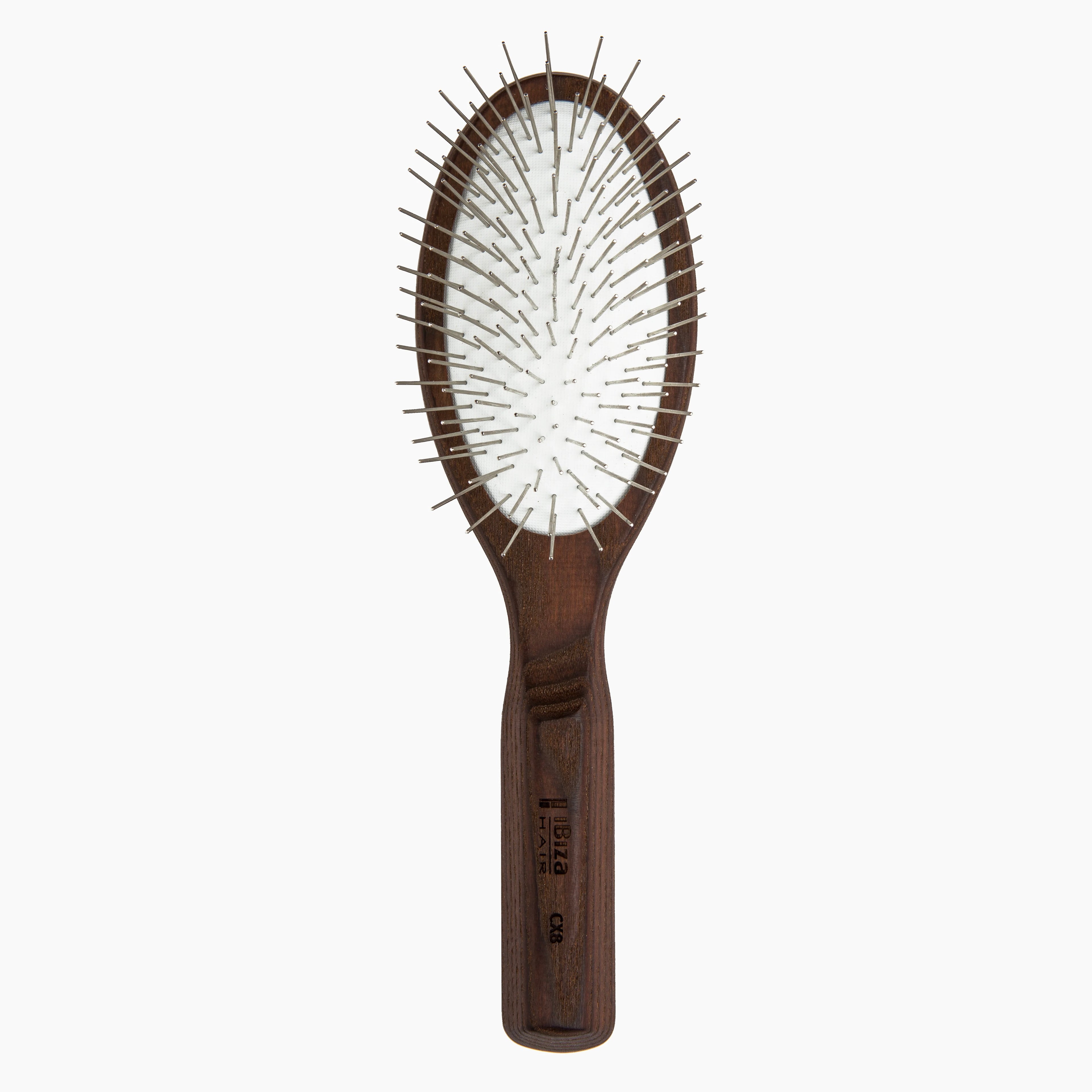 ibiza escova raquete CX8 PINOS DE METAL ARREDONDADOS