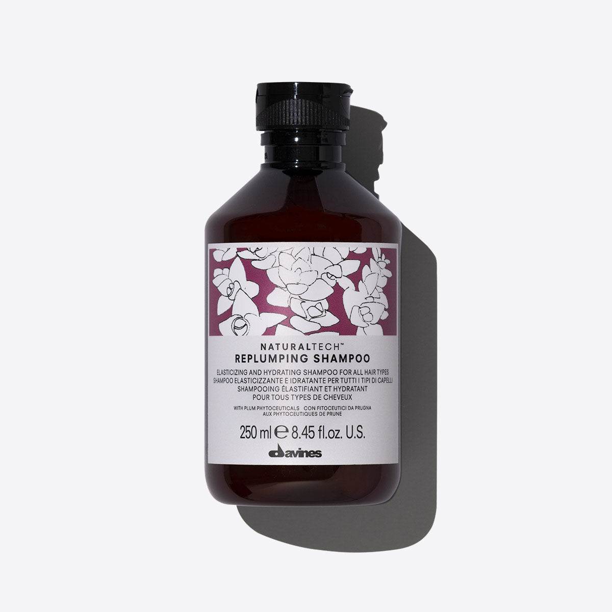 Davines Replumping Shampoo 250ml - Hidratante para todos os tipos de cabelos