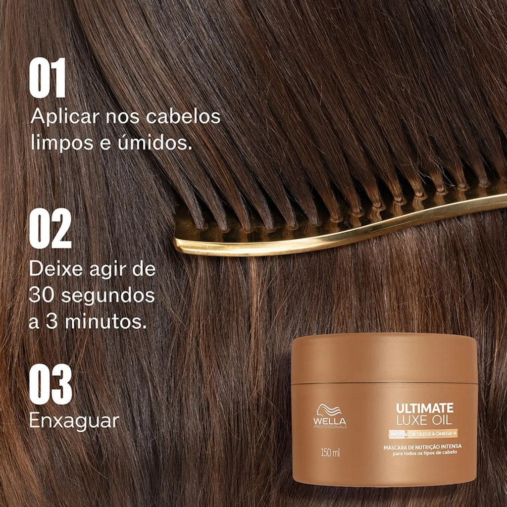Máscara Wella Professionals Ultimate Luxe Oil 150ml