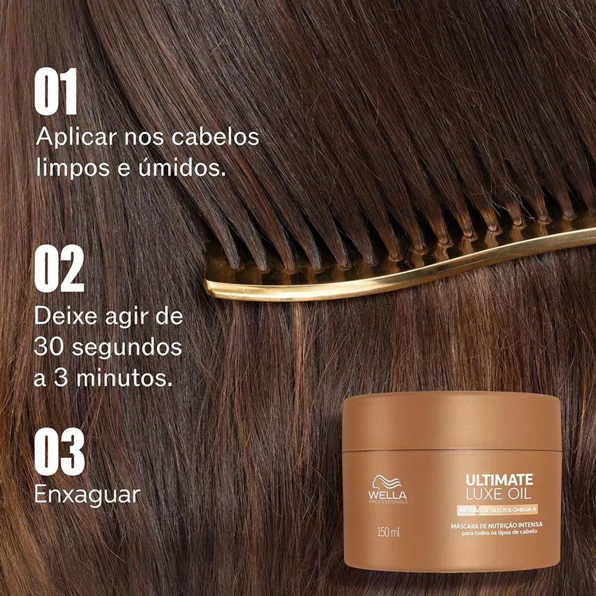 Máscara Wella Professionals Ultimate Luxe Oil 150ml