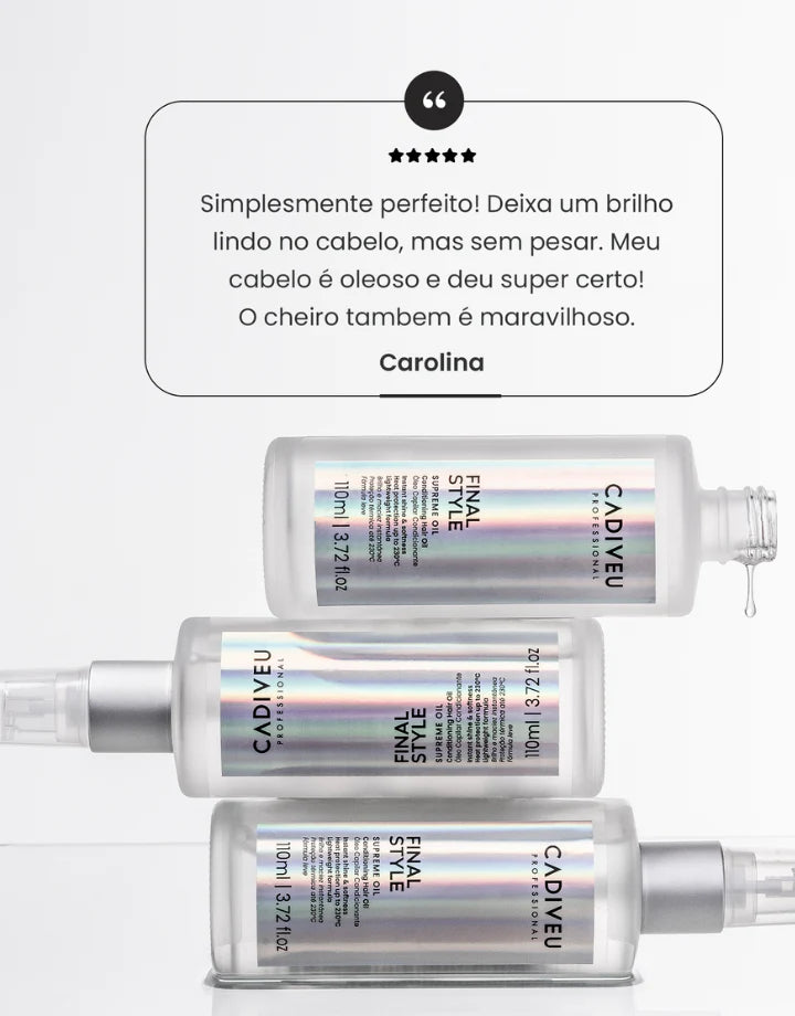 Cadiveu Professional Supreme Oil Final Style 110ml