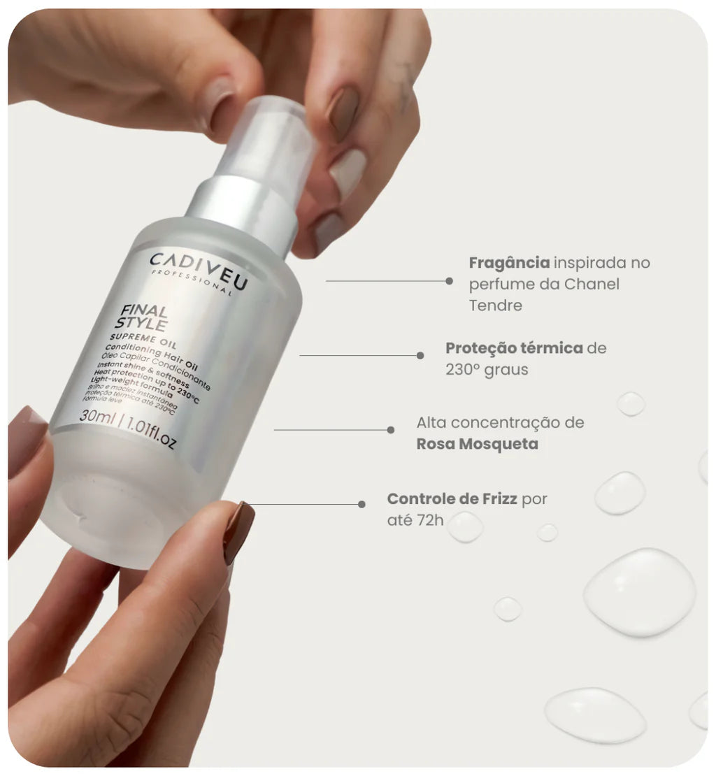 Cadiveu Oil Supreme Final Style - 30ml
